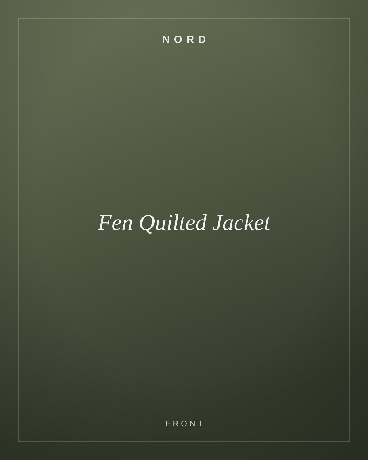 Fen Quilted Jacket, front