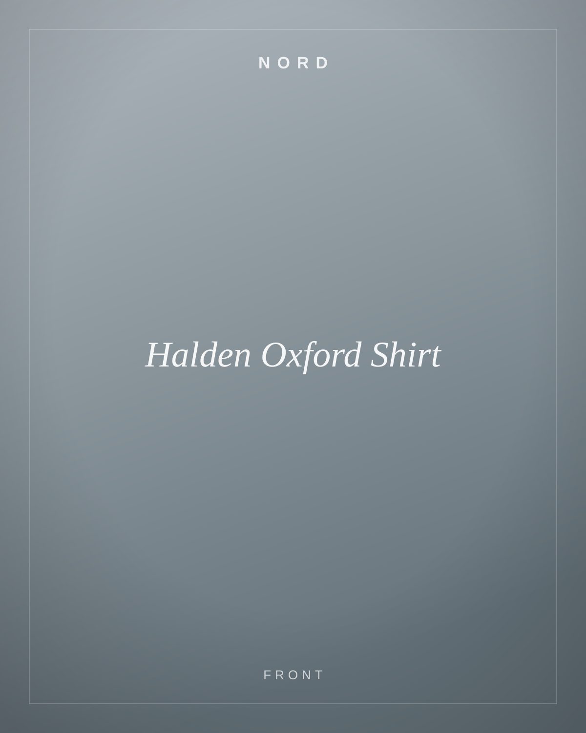 Halden Oxford Shirt, front