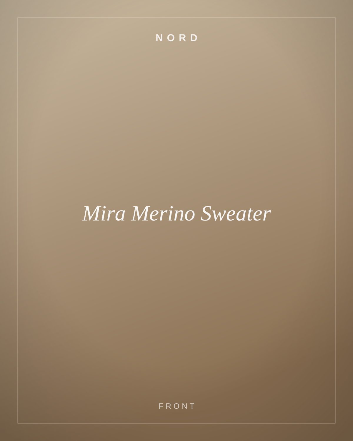 Mira Merino Sweater, front