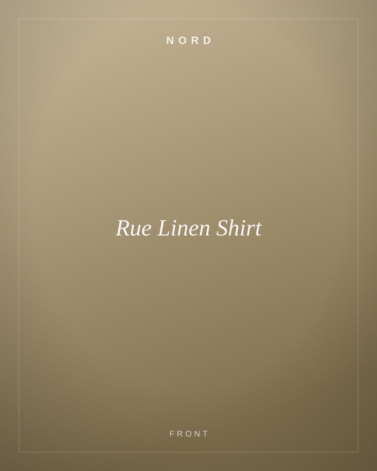 Rue Linen Shirt, front