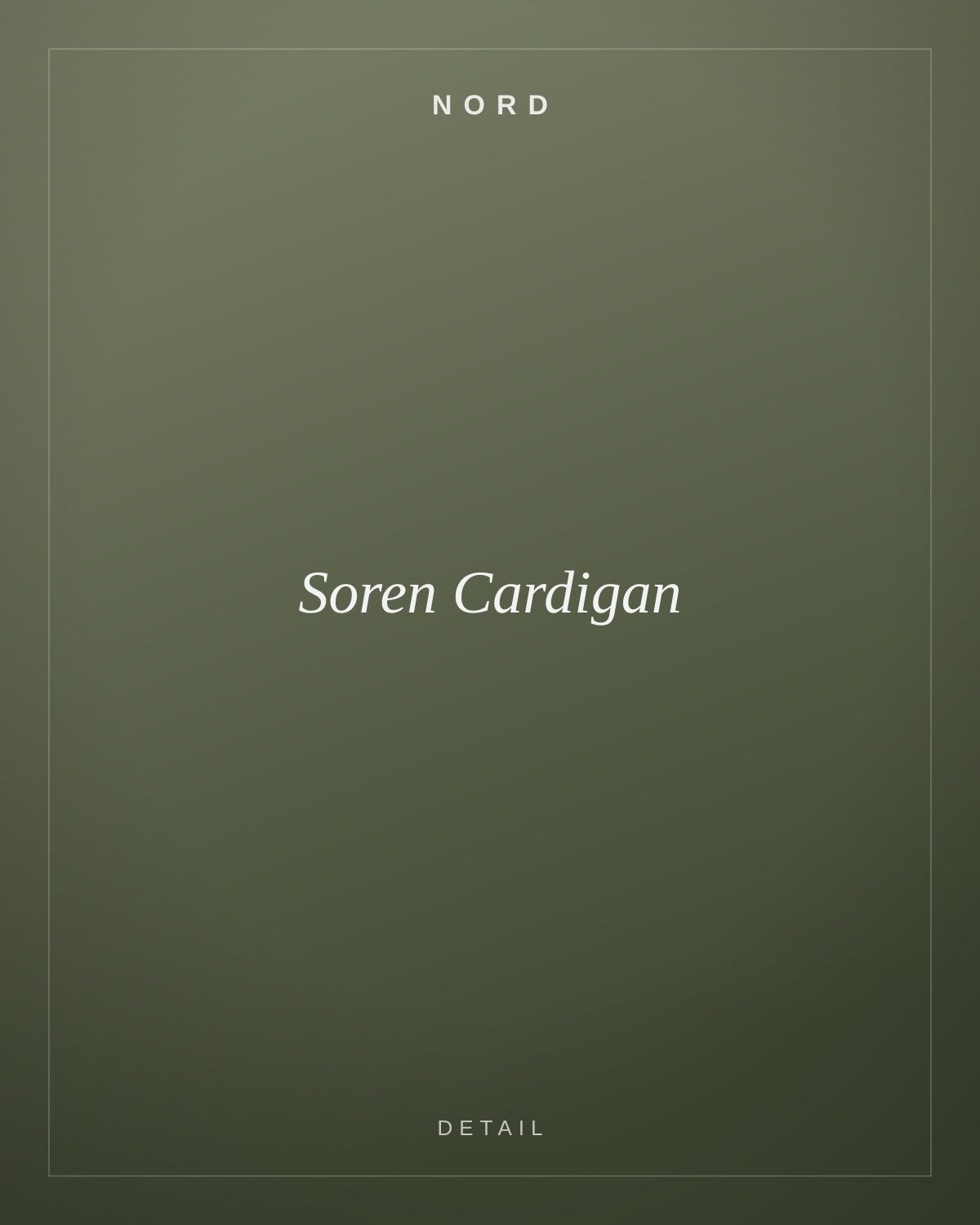 Soren Cashmere Cardigan, detail